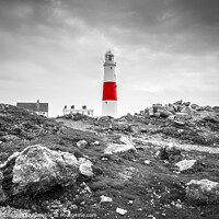 Buy canvas prints of Portland Bill Lighthouse in Dorset by Heidi Stewart