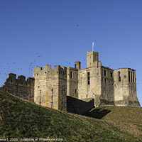 Buy canvas prints of Warkworth Castle,Warkworth in Northumberland by Heidi Stewart