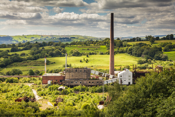Cwm Colliery, near Beddau, South Wales Picture Board by Heidi Stewart