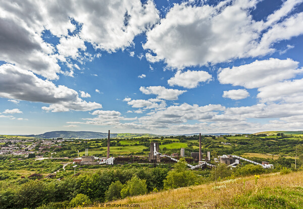 Cwm Colliery, near Beddau, South Wales Picture Board by Heidi Stewart