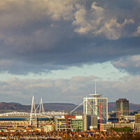 Buy canvas prints of Cardiff View by Heidi Stewart
