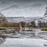 Buy canvas prints of The Caledonian Canal at Corpach, Scotland by Heidi Stewart