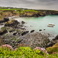 Buy canvas prints of Views Overlooking Aberfelin Beach, Pembrokeshire by Heidi Stewart