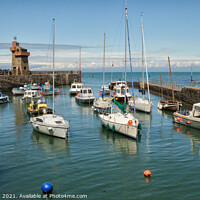 Buy canvas prints of Lynmouth Harbour  by Heidi Stewart