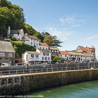 Buy canvas prints of Lynmouth Harbourside by Heidi Stewart