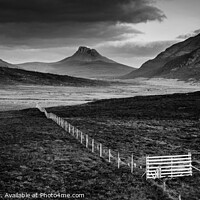 Buy canvas prints of Scottish Mountainscape by Heidi Stewart
