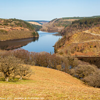 Buy canvas prints of Llyn Brianne Reservoir, Mid Wales by Heidi Stewart