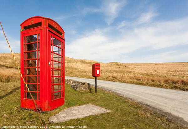Red Telephone Box at Nantymaen Picture Board by Heidi Stewart