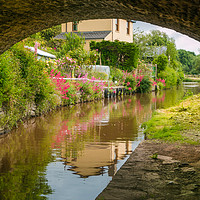 Buy canvas prints of Monmouth and Brecon Canal. by Richard Morgan