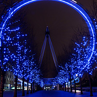 Buy canvas prints of London Eye by Richard Morgan
