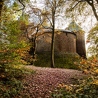 Buy canvas prints of Castell Coch by Richard Morgan
