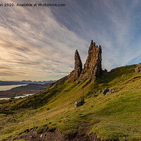 Buy canvas prints of The Old Man of Storr, Isle of Skye. by Richard Morgan
