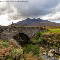 Buy canvas prints of Cuillin Mountain, Isle of Skye by Richard Morgan