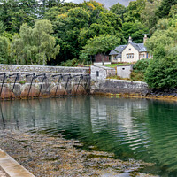 Buy canvas prints of Bridge near Loch Fleet by Richard Morgan