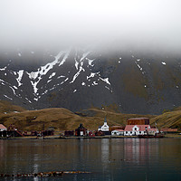 Buy canvas prints of South Georgia Whaling Station by Paul Coleman