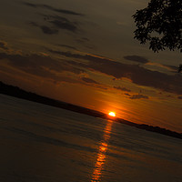 Buy canvas prints of Sunset on the Zambezi by Anthony Simpson