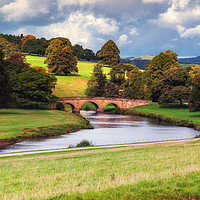 Buy canvas prints of Bridge on the River Derwent by Anthony Simpson
