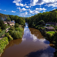 Buy canvas prints of View from a bridge by simon alun hark