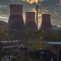 Buy canvas prints of Ironbridge Power Station by simon alun hark