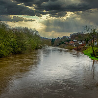 Buy canvas prints of View on the Severn by simon alun hark