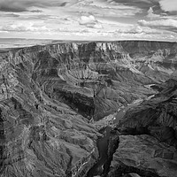 Buy canvas prints of Aerial View of The Grand Canyon by Toby Bennett