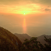Buy canvas prints of Malaysian Sunset by Toby Bennett