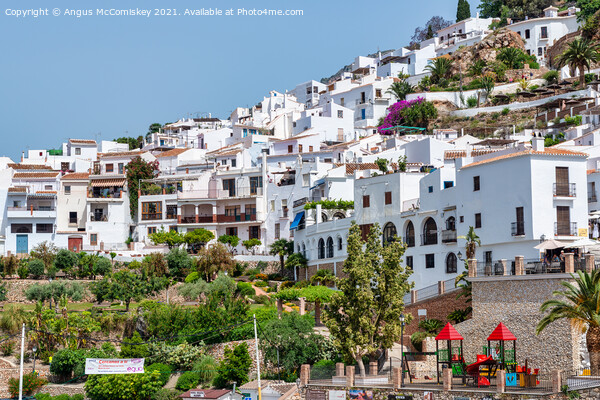 Frigiliana in Andalusia, Spain Picture Board by Angus McComiskey