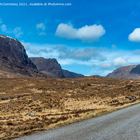 Buy canvas prints of Road to Bealach na Ba (Pass of the Cattle) by Angus McComiskey