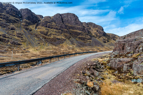 Bealach na Ba (Pass of the Cattle) Picture Board by Angus McComiskey