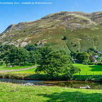 Buy canvas prints of Goldrill Beck, Patterdale by Angus McComiskey