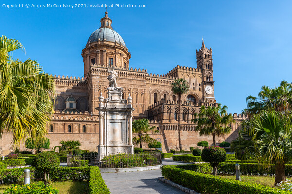 Palermo Cathedral, Sicily Picture Board by Angus McComiskey