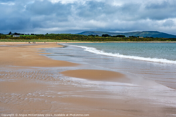 Dornoch beach in Sutherland, Scotland Picture Board by Angus McComiskey