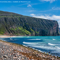 Buy canvas prints of Rackwick Beach, Isle of Hoy, Orkney by Angus McComiskey