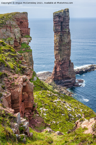 Old Man of Hoy, Orkney, Scotland #2 Picture Board by Angus McComiskey