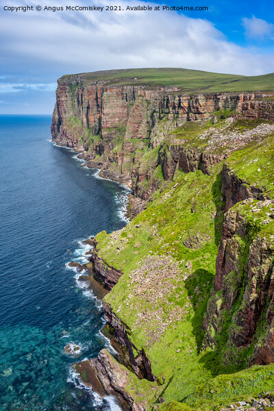 North-West coastline, Isle of Hoy, Orkney Picture Board by Angus McComiskey