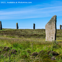 Buy canvas prints of Ring of Brodgar stone circle, Mainland Orkney by Angus McComiskey