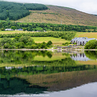 Buy canvas prints of Loch Tay reflections, Perthshire by Angus McComiskey