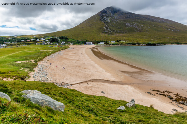 Keel Beach on Achill Island, County Mayo, Ireland Picture Board by Angus McComiskey