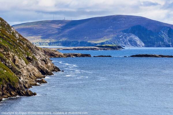 Keem Bay on Achill Island, County Mayo, Ireland Picture Board by Angus McComiskey