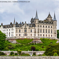 Buy canvas prints of Dunrobin Castle and Gardens, Sutherland, Scotland by Angus McComiskey