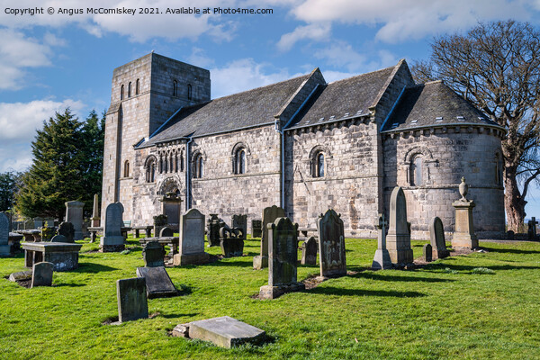 St Cuthbert’s Parish Church in Dalmeny, Scotland Picture Board by Angus McComiskey