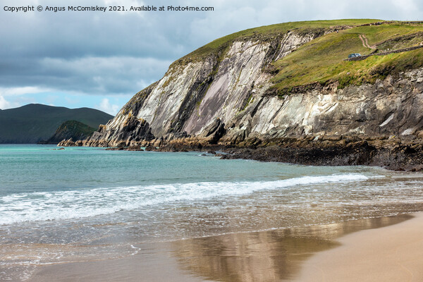 Cliffs at Dunmore Head on the Dingle Peninsula Picture Board by Angus McComiskey