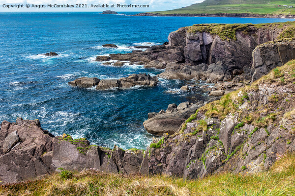 Coastline at Feohanagh on the Dingle Peninsula Picture Board by Angus McComiskey