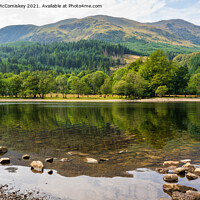 Buy canvas prints of Loch Lubnaig reflections by Angus McComiskey