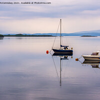 Buy canvas prints of Evening light on Ardmucknish Bay by Angus McComiskey