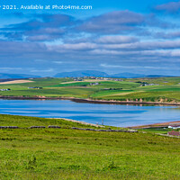 Buy canvas prints of Scapa Bay, Mainland Orkney by Angus McComiskey