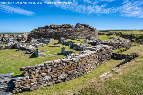 Broch of Gurness, Mainland Orkney Picture Board by Angus McComiskey