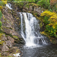 Buy canvas prints of Inversnaid Falls, Loch Lomond by Angus McComiskey