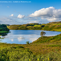 Buy canvas prints of Picturesque Loch an Torr, Isle of Mull by Angus McComiskey