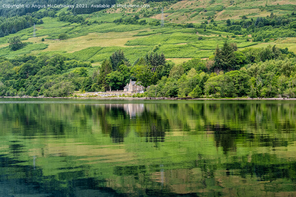 Tranquil Loch Tay, Perthshire Picture Board by Angus McComiskey